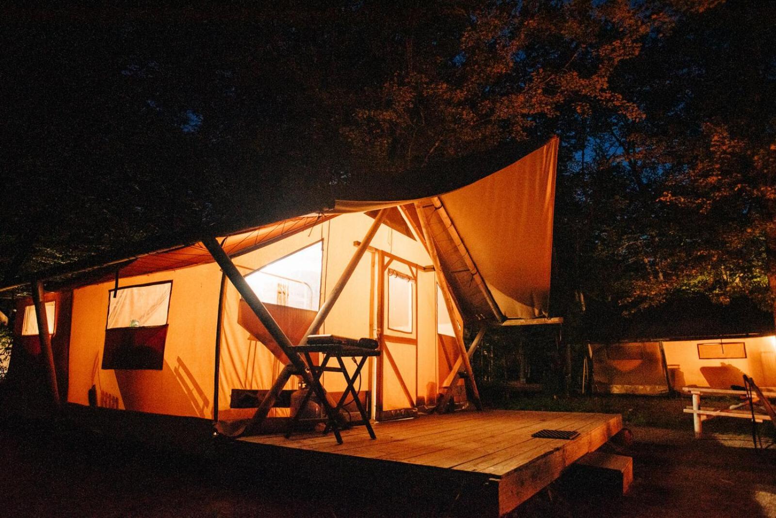 Huttopia White Mountains Albany Esterno foto