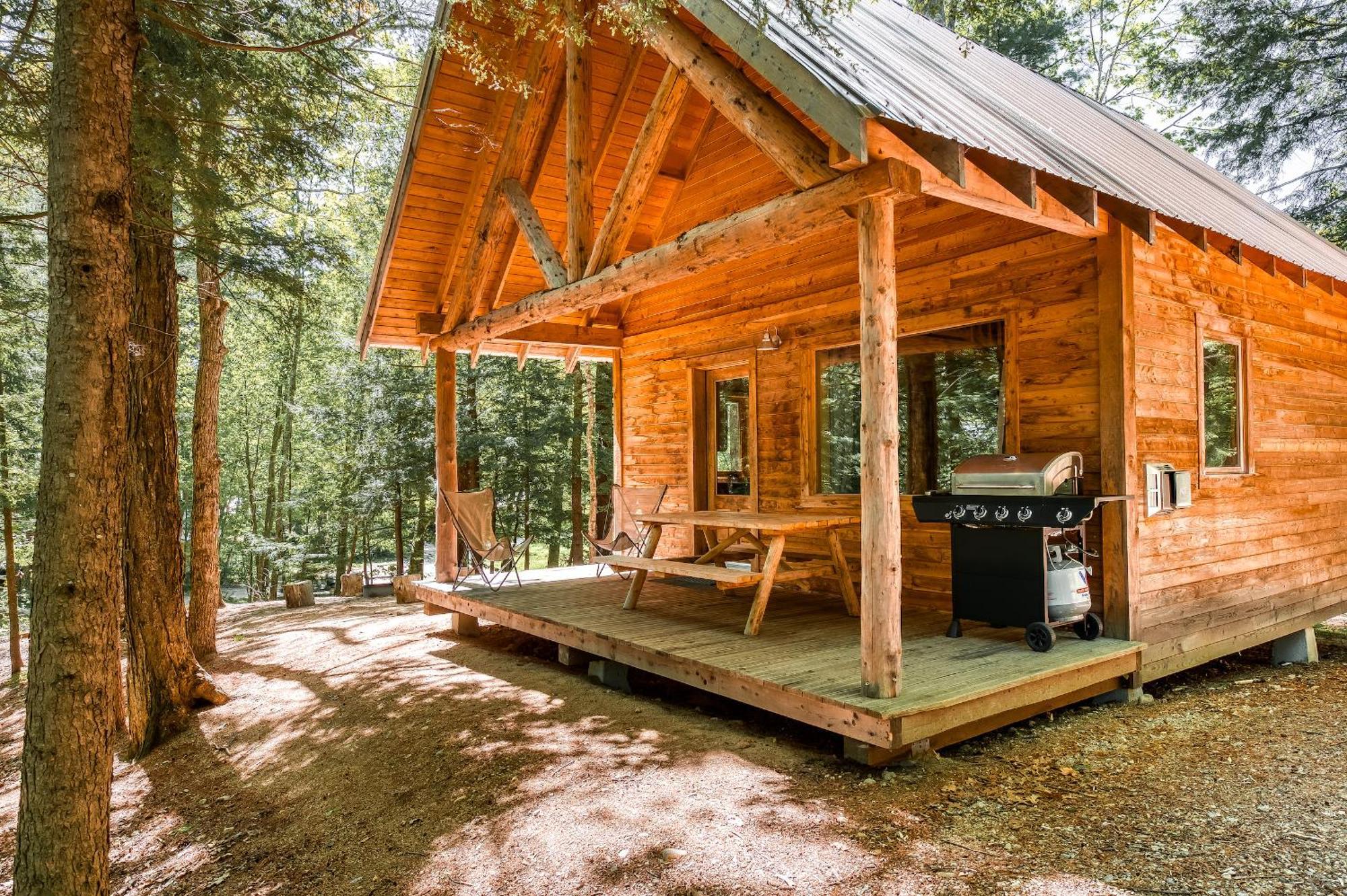 Huttopia White Mountains Albany Esterno foto