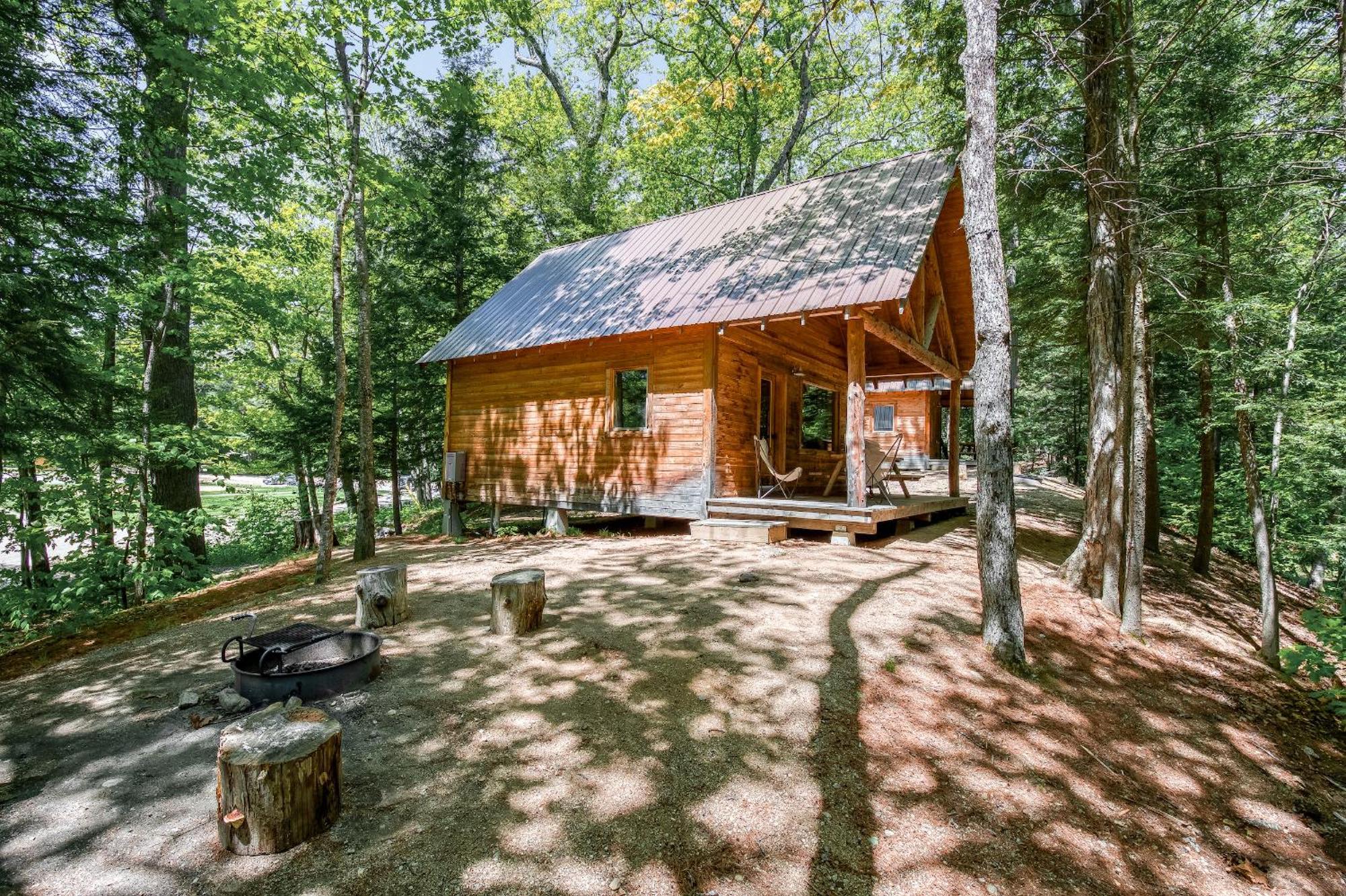 Huttopia White Mountains Albany Esterno foto