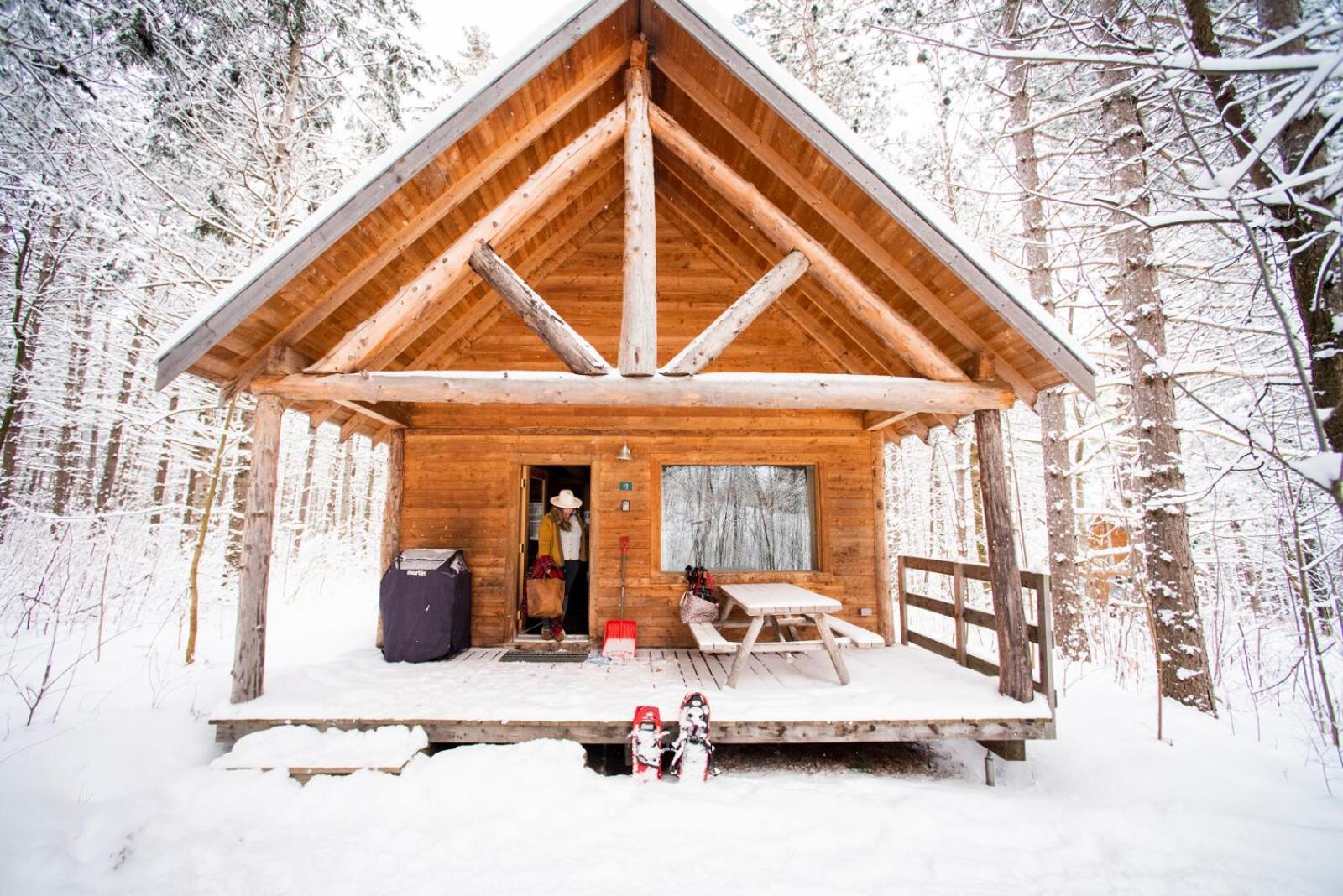 Huttopia White Mountains Albany Esterno foto